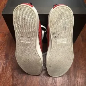 Gucci | Shoes | Gucci Mens Red Nylon Shoes Size 1 | Poshmark display picture 3